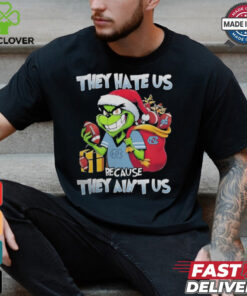 They Hate Us Because They Ain’t Us Grinch X North Carolina Tar Heels Football Christmas Shirt