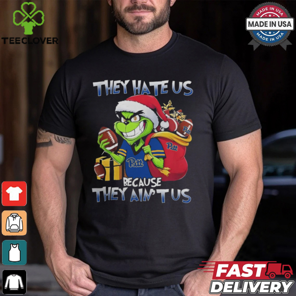 They Hate Us Because They Ain’t Us Grinch X Pittsburgh Panthers Christmas 2024 Shirt They Hate Us Because They Ain’t Us Grinch X Pittsburgh Panthers Christmas 2024 Shirt