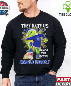 They Hate Us Because They Ain’t Us Grinch X Toronto Hockey Stomp On Hockey Teams Christmas Shirt