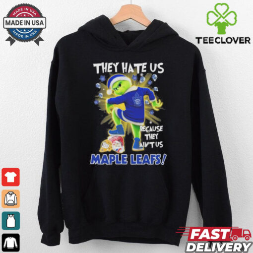 They Hate Us Because They Ain’t Us Grinch X Toronto Hockey Stomp On Hockey Teams Christmas Shirt