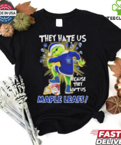 They Hate Us Because They Ain’t Us Grinch X Toronto Hockey Stomp On Hockey Teams Christmas Shirt