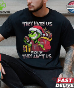 They Hate Us Because They Ain’t Us Grinch X Troy Trojans Christmas 2024 Shirt