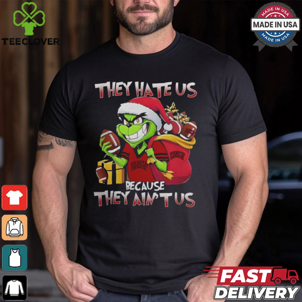 They Hate Us Because They Ain’t Us Grinch X UNLV Rebels Christmas 2024 Shirt They Hate Us Because They Ain’t Us Grinch X UNLV Rebels Christmas 2024 Shirt