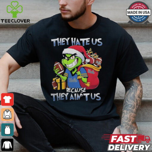 They Hate Us Because They Ain’t Us Grinch X Ucla Bruins Christmas 2024 Shirt