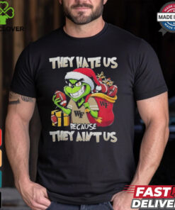 They Hate Us Because They Ain’t Us Grinch X Wake Forest Demon Deacons Football Christmas Shirt