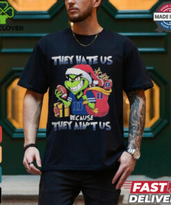 They Hate Us Because They Ain’t Us Grinch x Duke Blue Devils Football Christmas Shirt