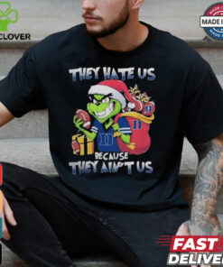 They Hate Us Because They Ain’t Us Grinch x Duke Blue Devils Football Christmas Shirt