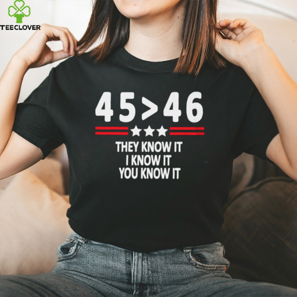 They Know It, I know It, You Know It Tshirt They Know It, I know It, You Know It Tshirt