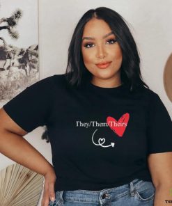 They Them Theirs Couples Shirt