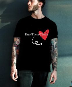 They Them Theirs Couples Shirt