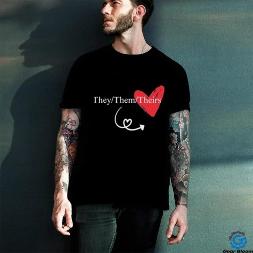 They Them Theirs Couples Shirt