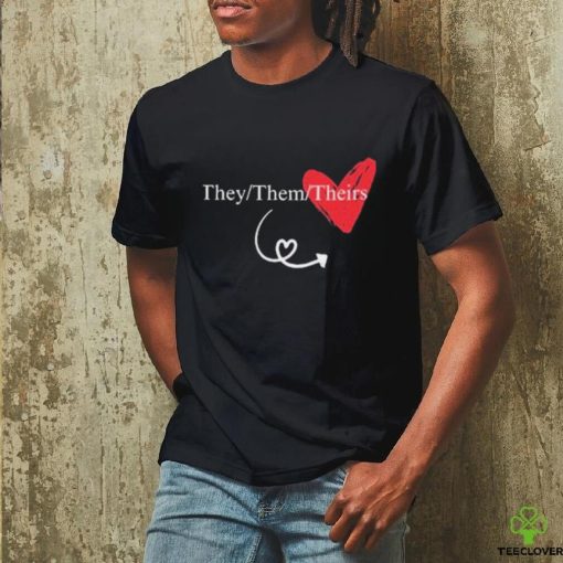 They Them Theirs Couples Shirt