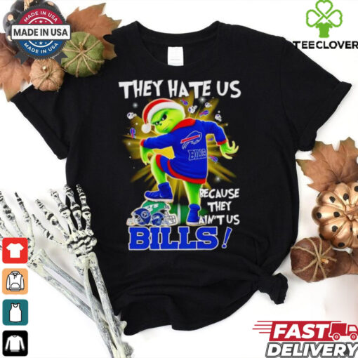 They hate us because they ain’t us Buffalo Bills Grinch stomp on Jets Christmas shirt