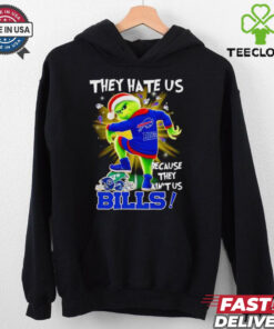 They hate us because they ain’t us Buffalo Bills Grinch stomp on Jets Christmas shirt