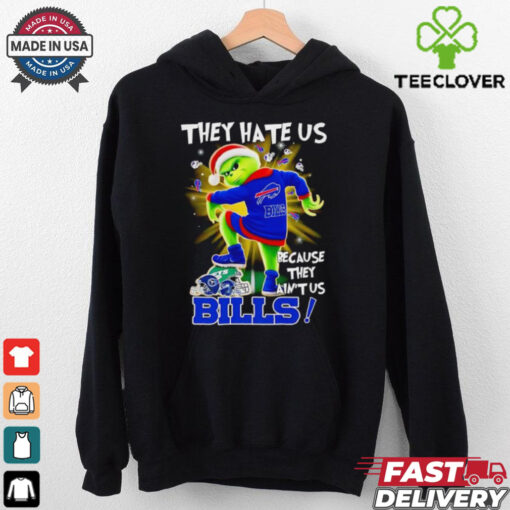 They hate us because they ain’t us Buffalo Bills Grinch stomp on Jets Christmas shirt