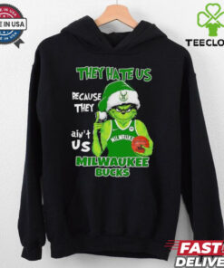 They hate us because they ain’t us Milwaukee Bucks Grinch 2024 shirt