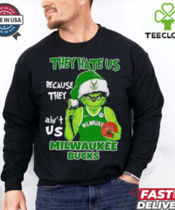 They hate us because they ain’t us Milwaukee Bucks Grinch 2024 hoodie, sweater, longsleeve, shirt v-neck, t-shirt