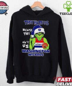 They hate us because they ain’t us Washington Wizards Grinch 2024 shirt