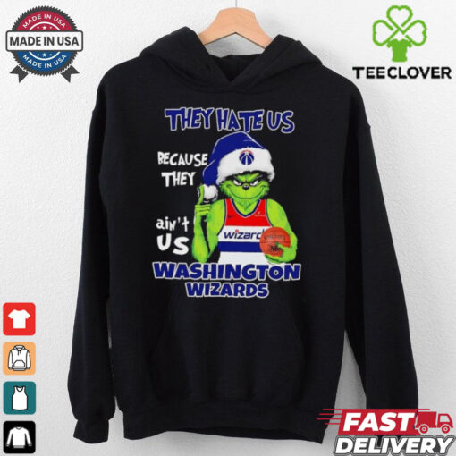 They hate us because they ain’t us Washington Wizards Grinch 2024 hoodie, sweater, longsleeve, shirt v-neck, t-shirt