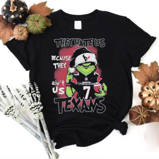 They hate us because they ain’t us the grinch houston texans T hoodie, sweater, longsleeve, shirt v-neck, t-shirt