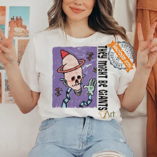 They might be giants skull shirt