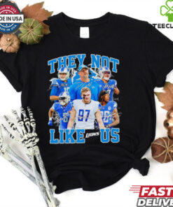 They not like Lions us signatures shirt