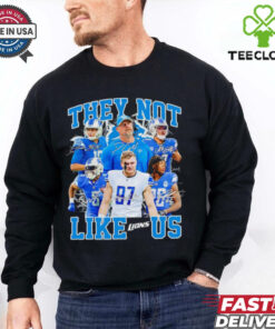 They not like Lions us signatures shirt
