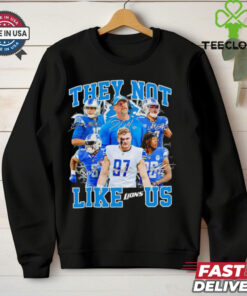 They not like Lions us signatures shirt