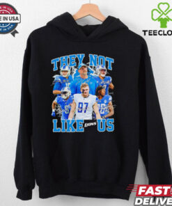 They not like Lions us signatures shirt