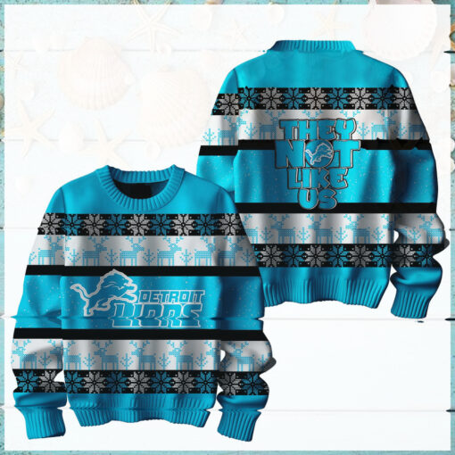They not like uss desrtiot lions Ugly Sweater