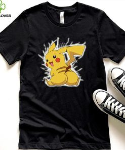 Thicc Pokemon Pikachu logo shirt