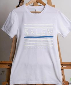 Thin Blue Line Heart Salem Oregon Police Officer OR Cops T Shirt