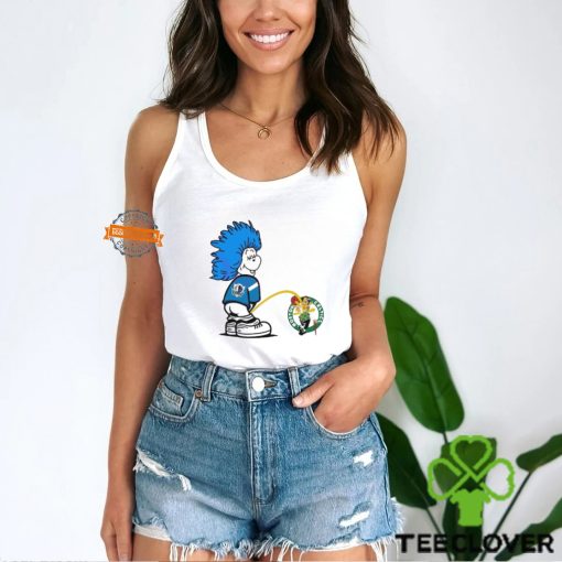 Thing One Dallas Mavericks Piss On Boston Celtics Shirt