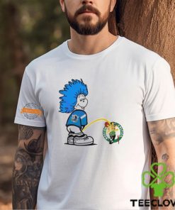 Thing One Dallas Mavericks Piss On Boston Celtics Shirt