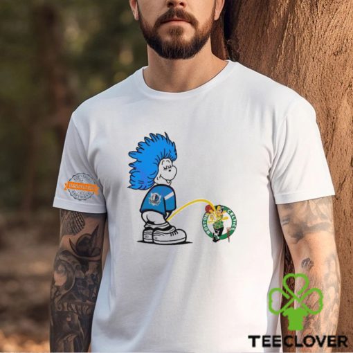 Thing One Dallas Mavericks Piss On Boston Celtics Shirt