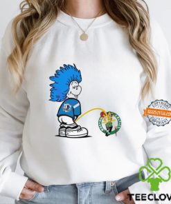 Thing One Dallas Mavericks Piss On Boston Celtics Shirt