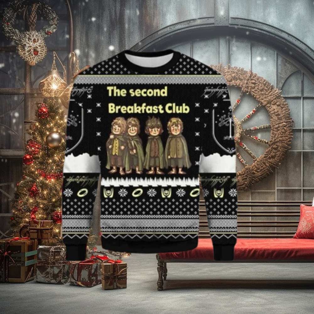 Third Breakfast Club Ugly Christmas Sweater Third Breakfast Club Ugly Christmas Sweater