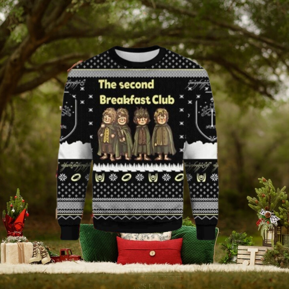 Third Breakfast Club Ugly Christmas Sweater Third Breakfast Club Ugly Christmas Sweater