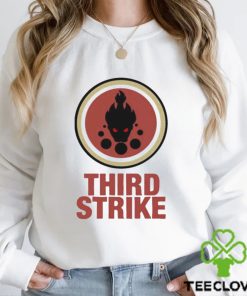 Third Strikes Parody Logo Lucky Strike Shirt