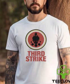 Third Strikes Parody Logo Lucky Strike Shirt