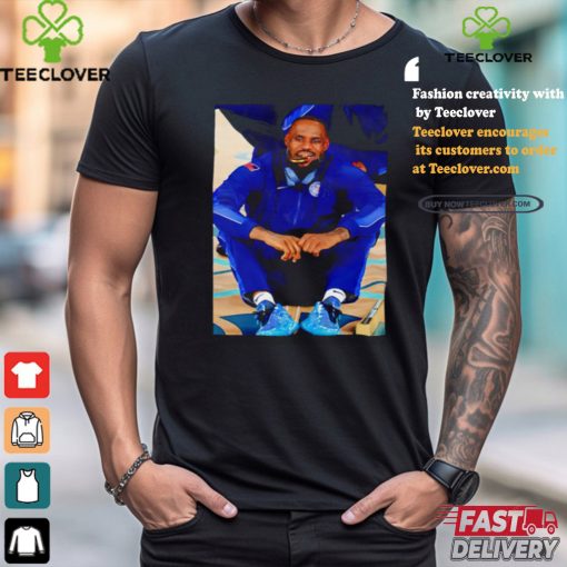 Third gold medal for LeBron James Goat USA Basketball shirt