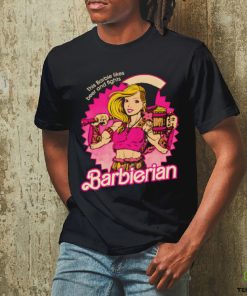 This Barbie likes beer and fights Barbarian Doll shirt