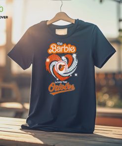 This Barbie loves her Orioles shirt 1 This Barbie loves her Orioles shirt