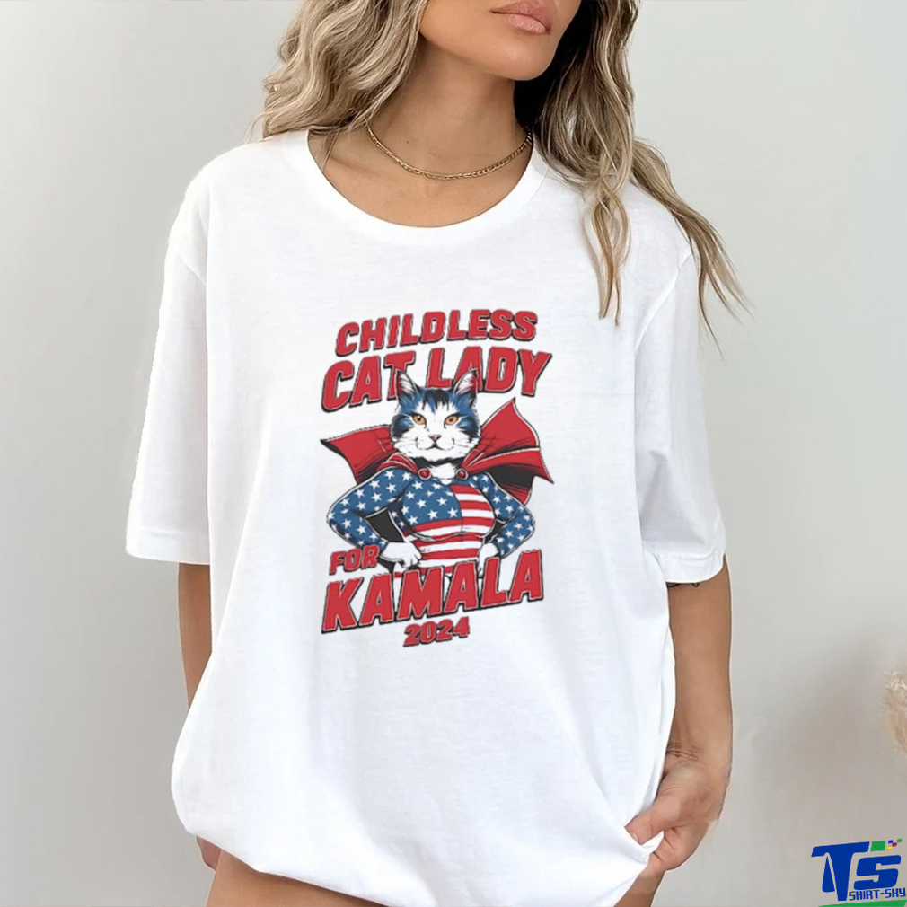 This Childless Cat Lady is Voting Kamala Harris 2024 T Shirt This Childless Cat Lady is Voting Kamala Harris 2024 T Shirt