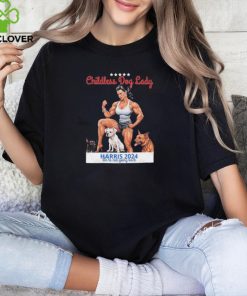 This Childless dog Lady Is Voting Kamala Election 2024 T Shirt