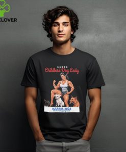 This Childless dog Lady Is Voting Kamala Election 2024 T Shirt