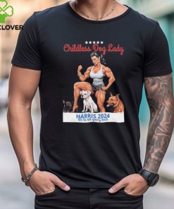 This Childless dog Lady Is Voting Kamala Election 2024 T Shirt