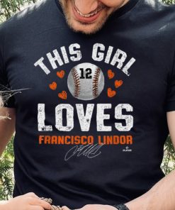 This Girl Loves Francisco Lindor New York MLBPA T Shirt