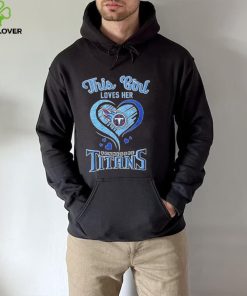 This Girl Loves Heart Tennessee Titans Shirt