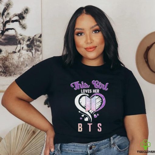 This Girl Loves Her BTS Heart Diamonds hoodie, sweater, longsleeve, shirt v-neck, t-shirt